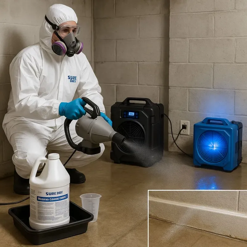 Sanitization and Odor Removal process in Tampa, FL